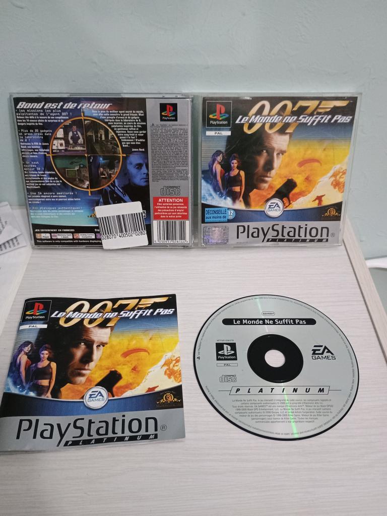 007-The World Is Not Enough-Ps1-Play Station-Pal