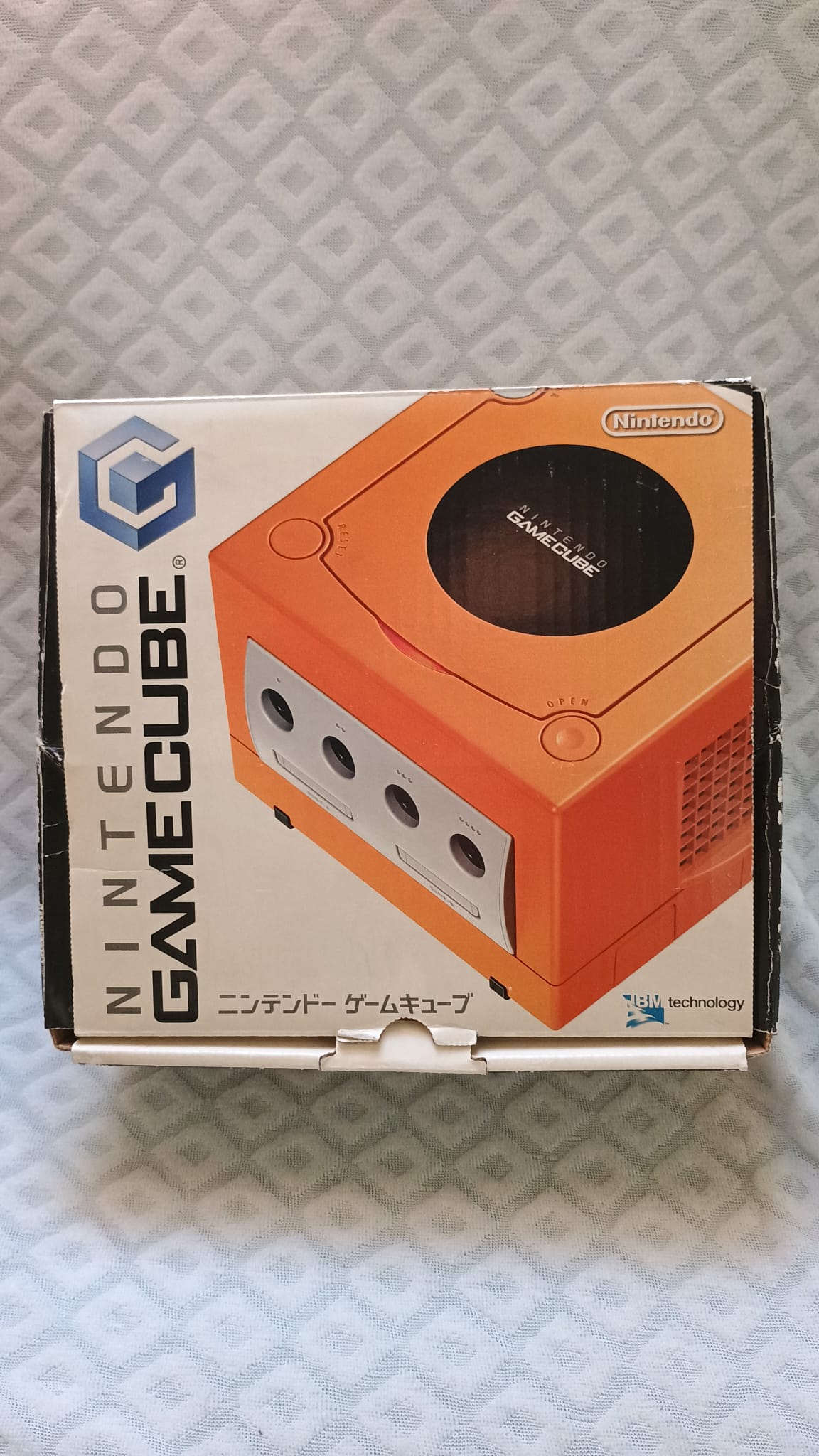 Game Cube-Console-Orange-Boxed-Ntsc-Jap