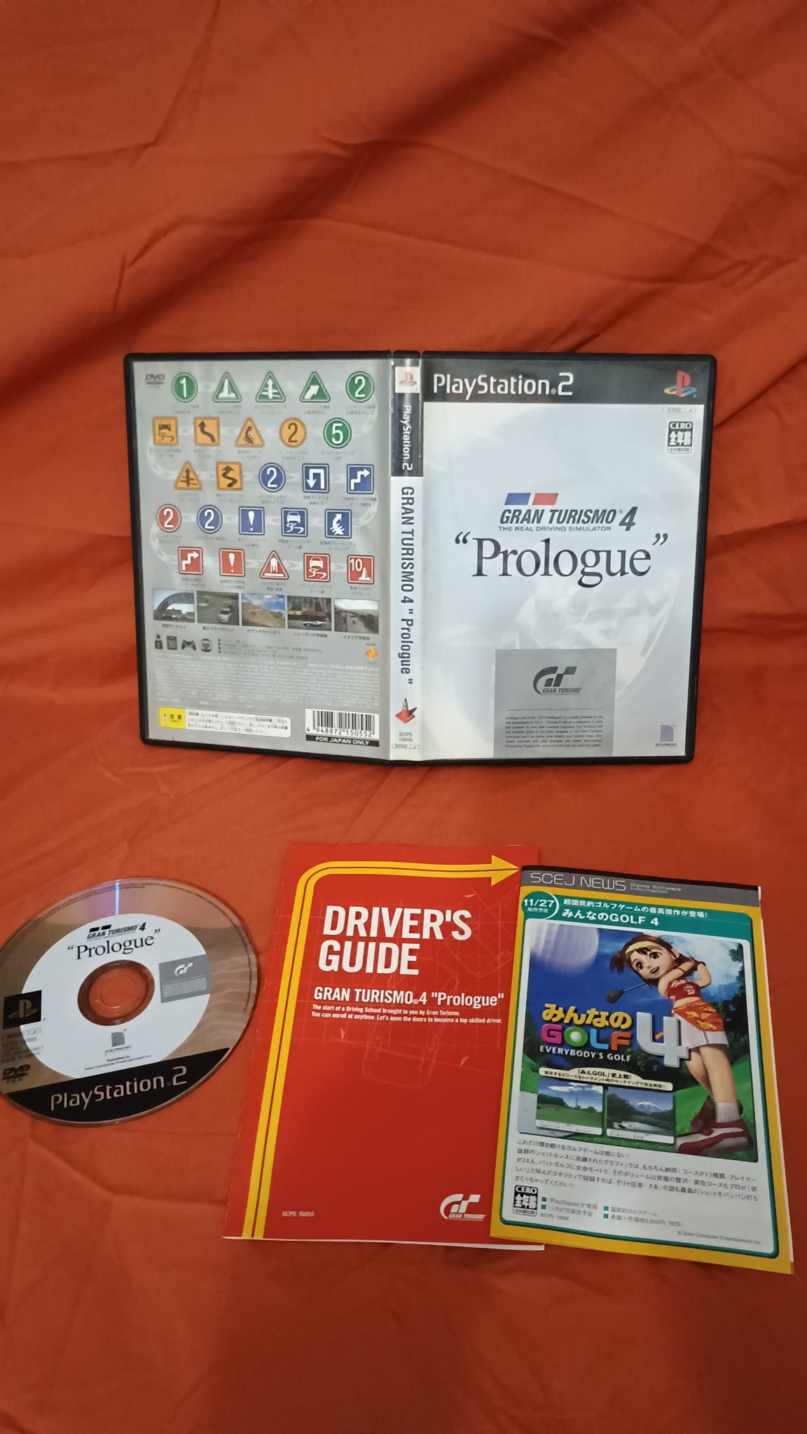Gran Turismo 4-Prologue-Ps2-Play Station 2-Giapponese