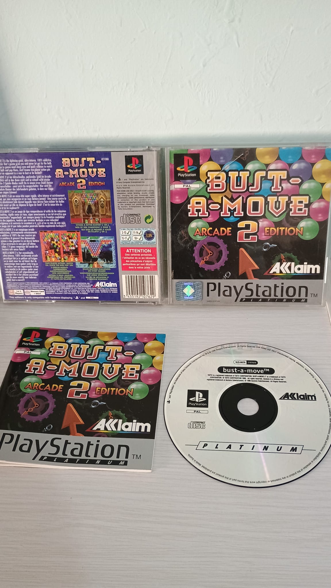 Bust A Move-Ps1-Play Station-Pal