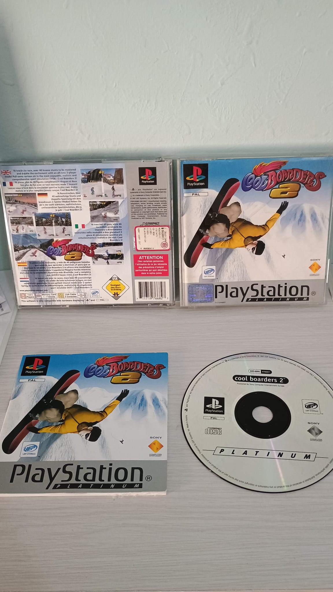 Cool Boarders 2-Ps1-Play Station-Pal
