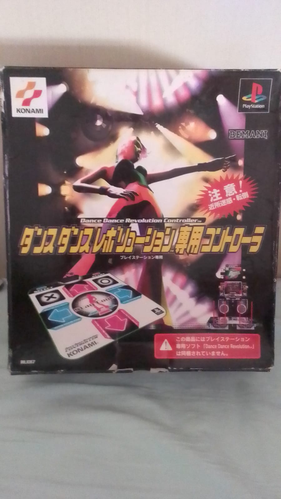 Dance dance Revolution-Tappeto-Ps1-Boxed-Play Station