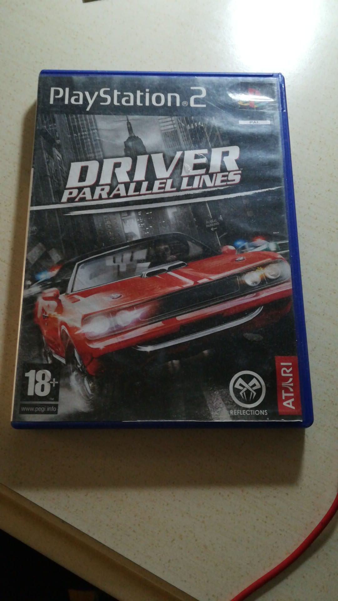 Driver-Parallel Lines-Ps2-Play Station 2-Pal