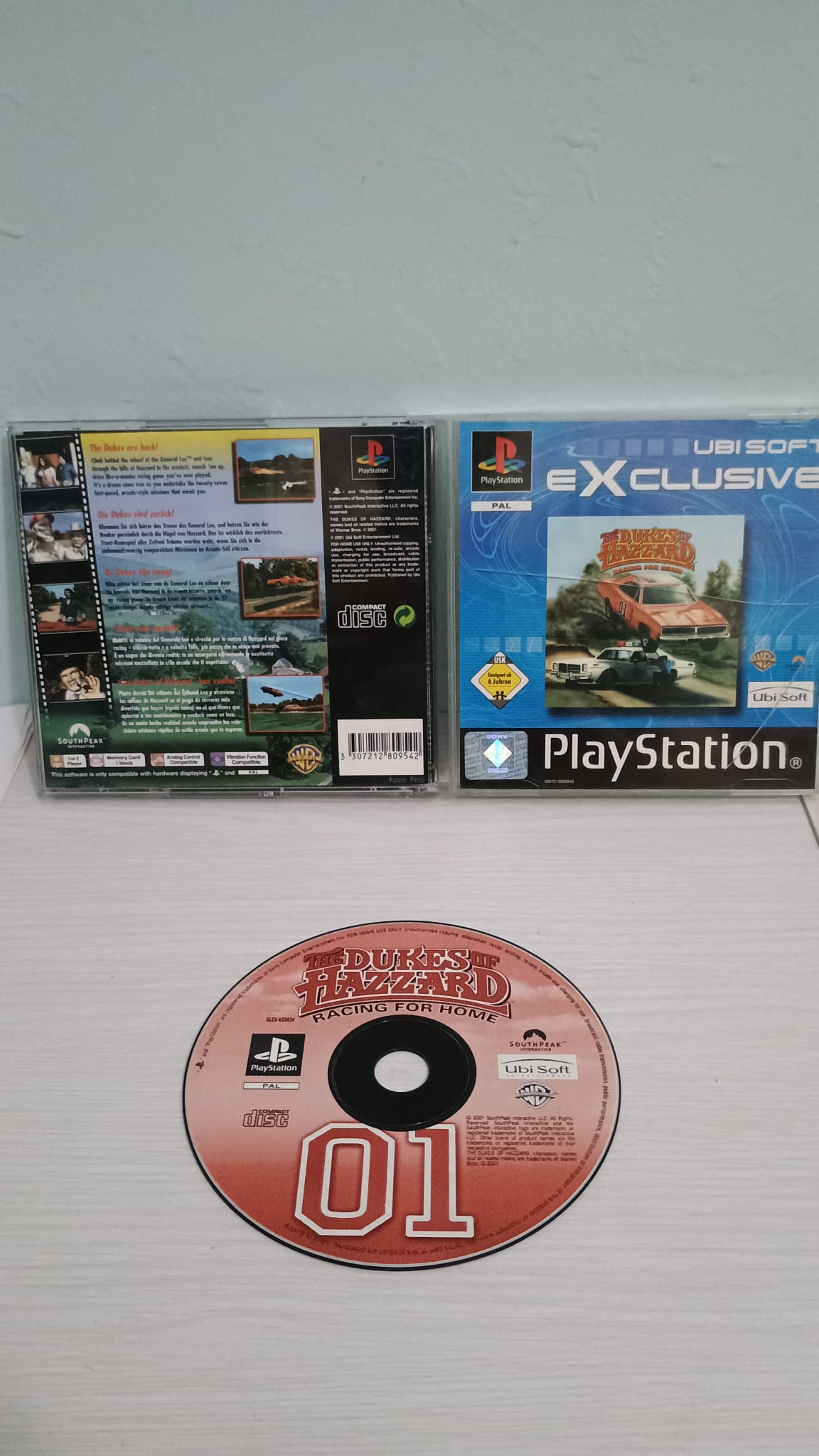 Dukes Of Hazzard-Ps1-Play Station-Pal