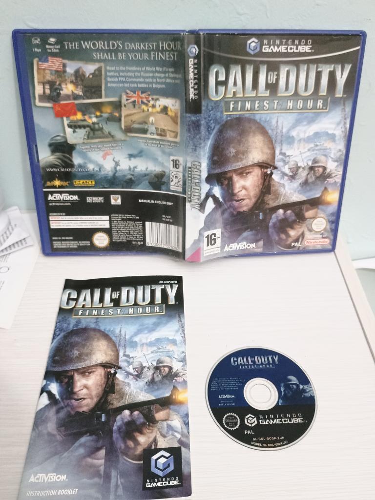 Call Of Duty-L'Ora Degli Eroi-Game Cube-Pal