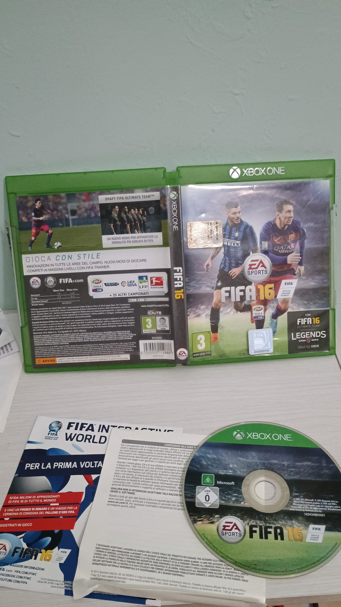 Fifa 16-Xbox One-Pal