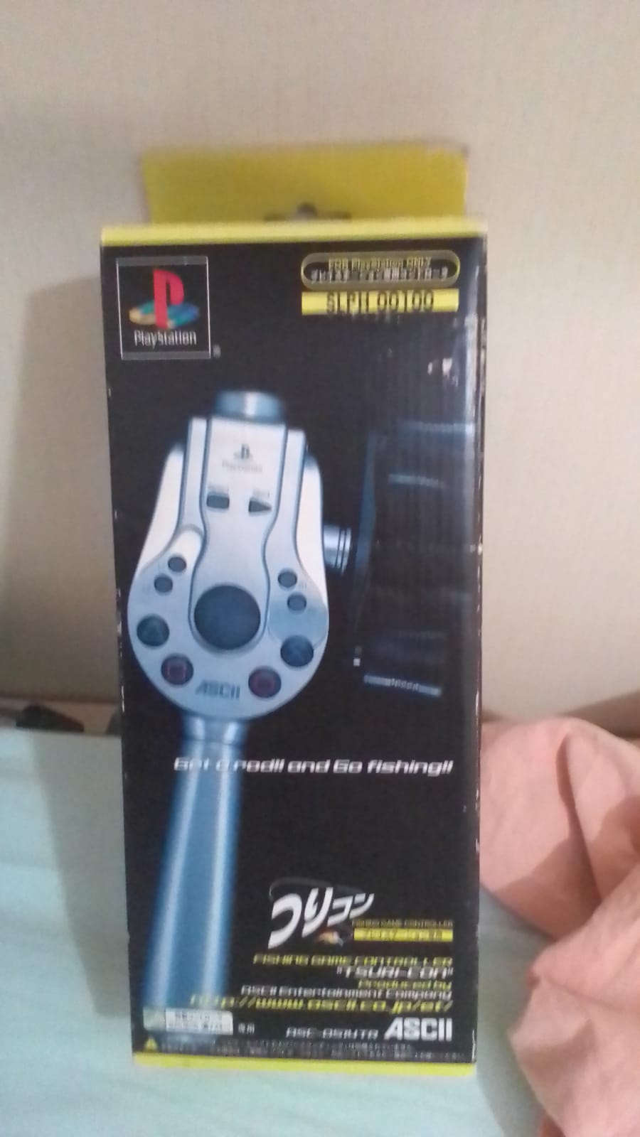 Fishing Rod-Canna da Pesca-Ps1-Play Station-Boxed-Ascii