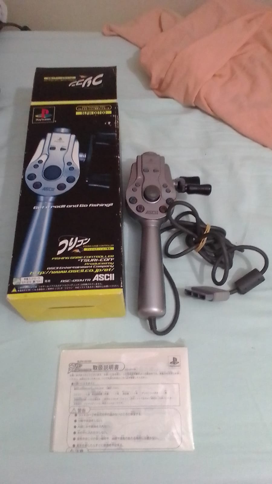 Fishing Rod-Canna da Pesca-Ps1-Play Station-Boxed-Ascii