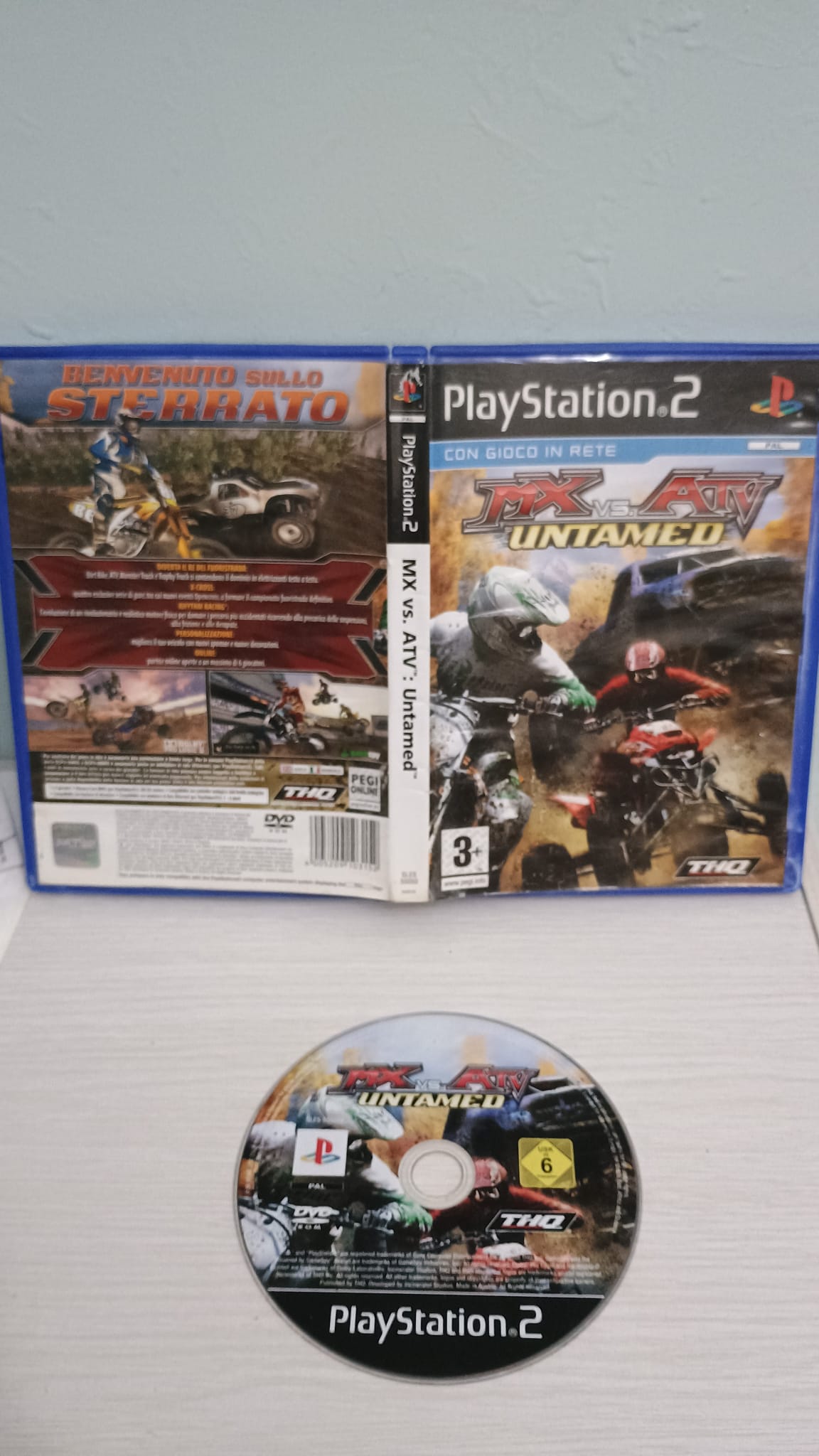 Mx Vs Atv-Ps2-Play Station 2-Pal