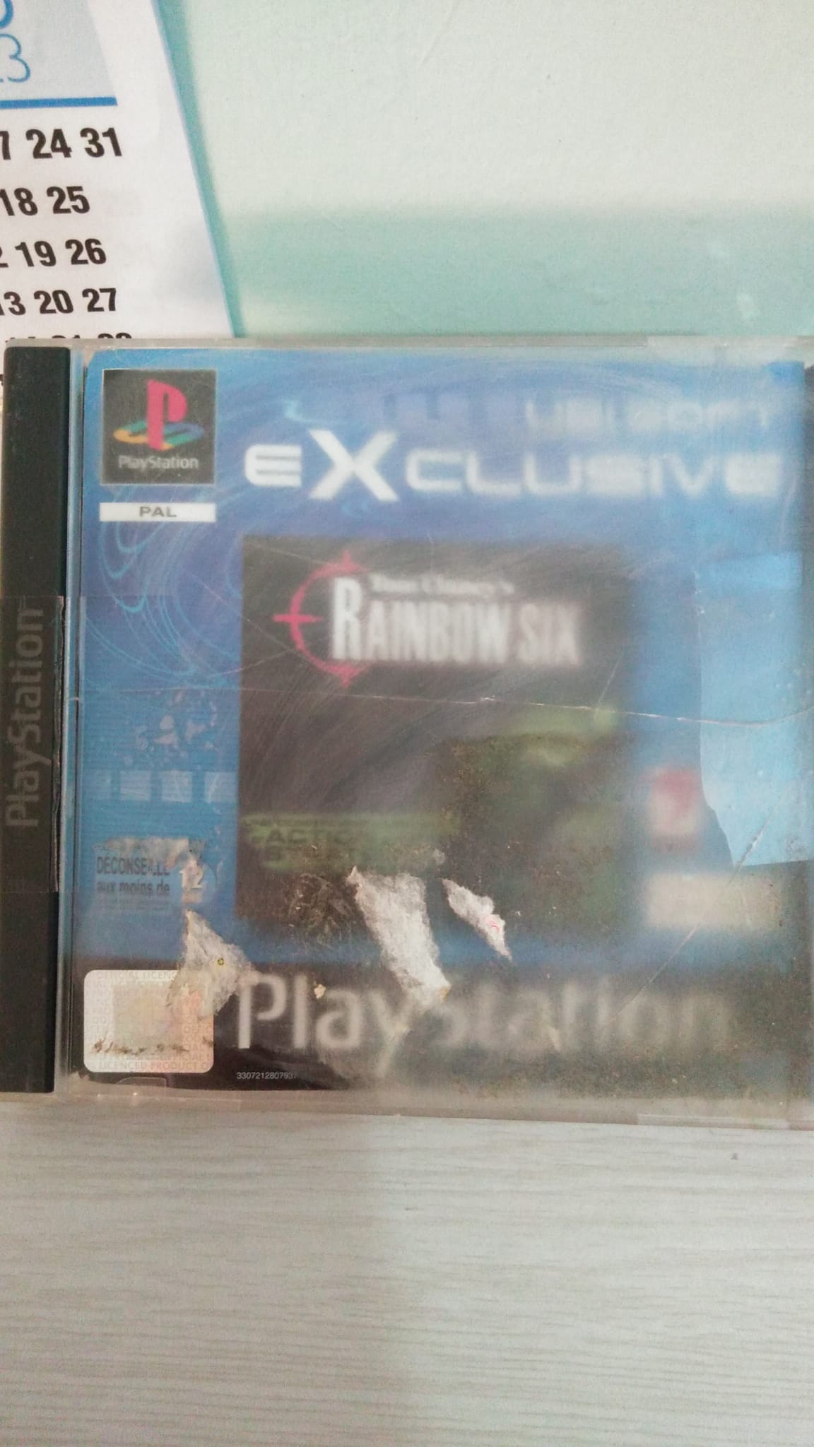 Tom Clancy's Rainbow Six-Ps1-Play Station-Pal