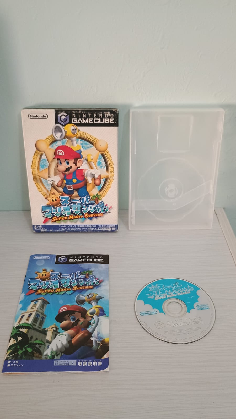 Super Mario Sunshine-Game Cube-Ntsc-Jap