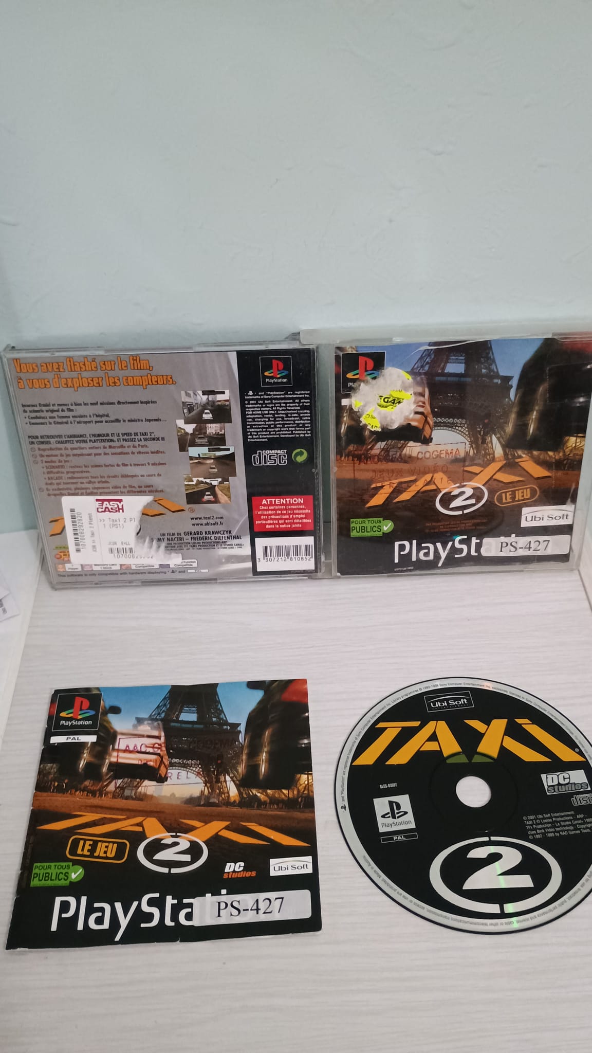 Taxi 2-Ps1-Play Station-Pal
