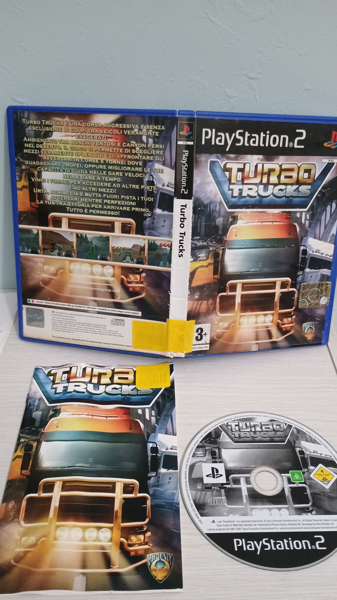 Turbo Trucks-Ps2-Play Station 2-Pal