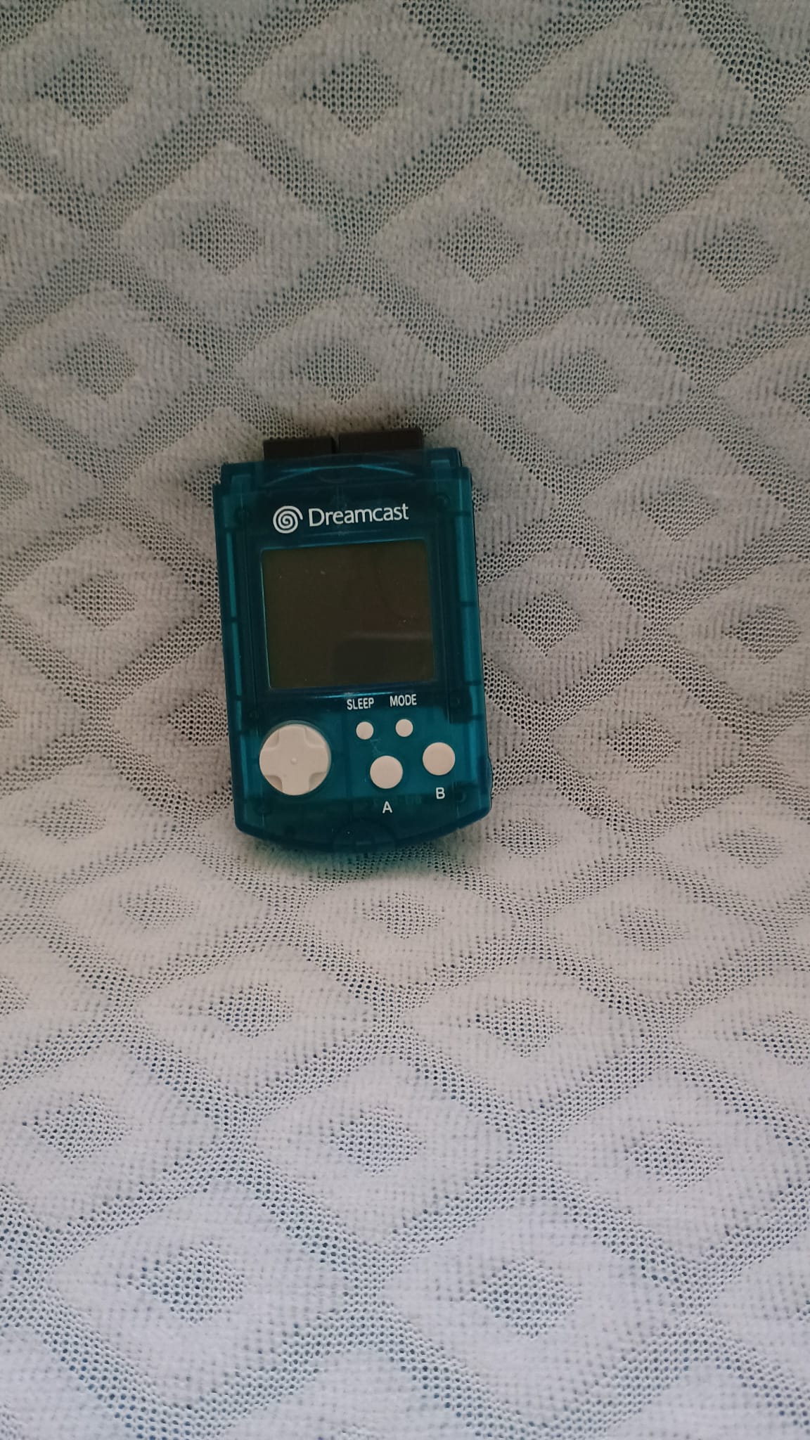 Vmu-Visual Memory Unit-Dreamcast-Blu
