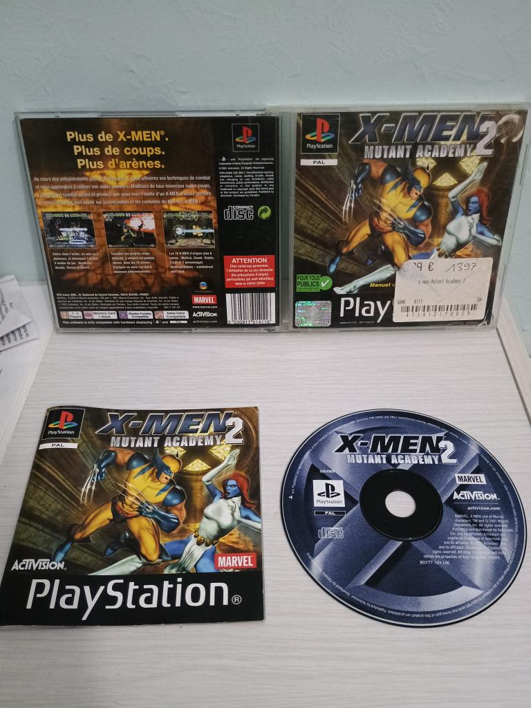 X-Men-Ps1-Play Station-Pal
