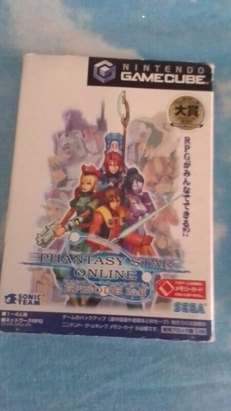 Phantasy Star Online episode 1 e 2-Game Cube-Ntsc-Jap