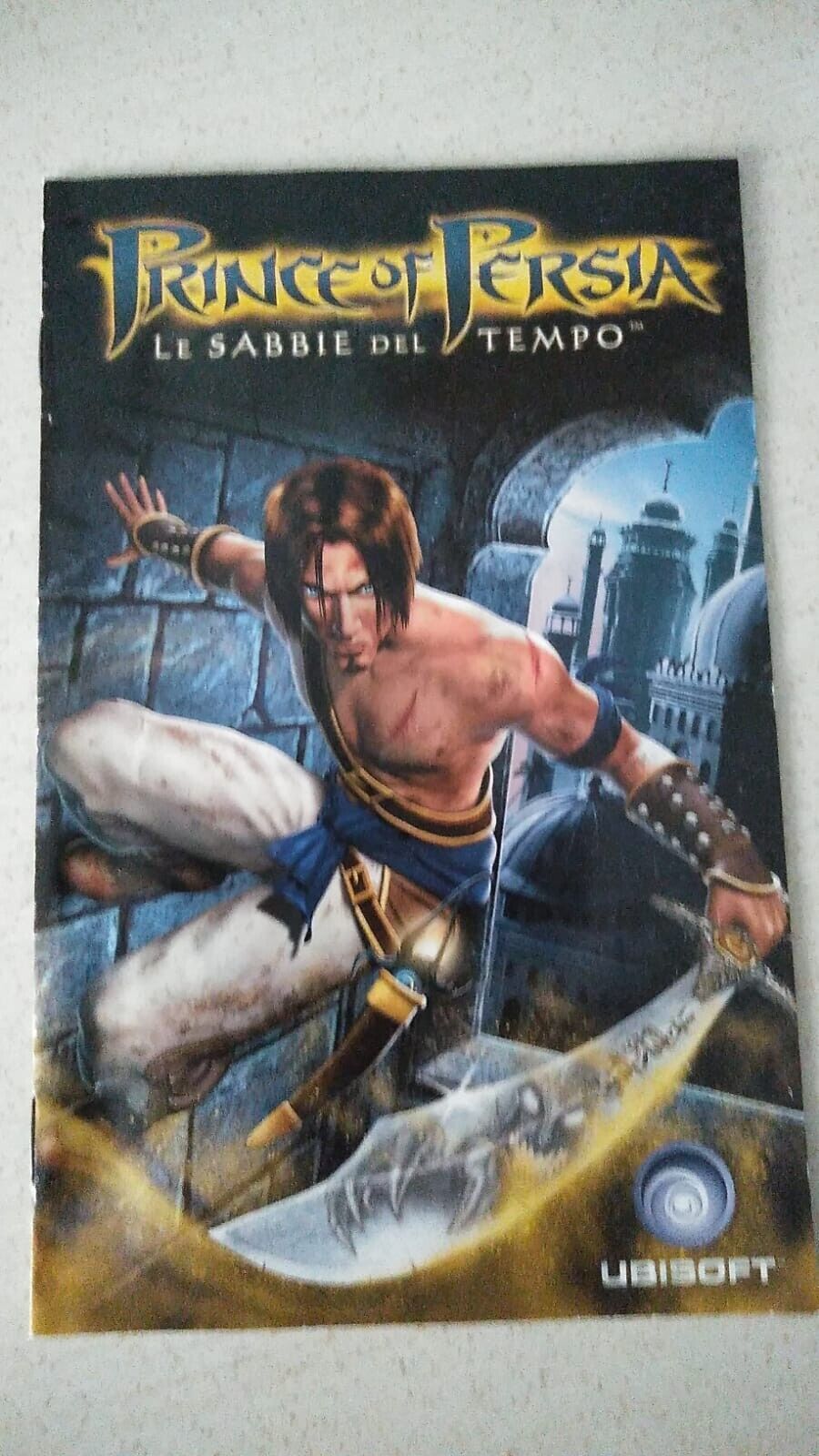 Prince Of Persia-Libretto-Notice-Italiano