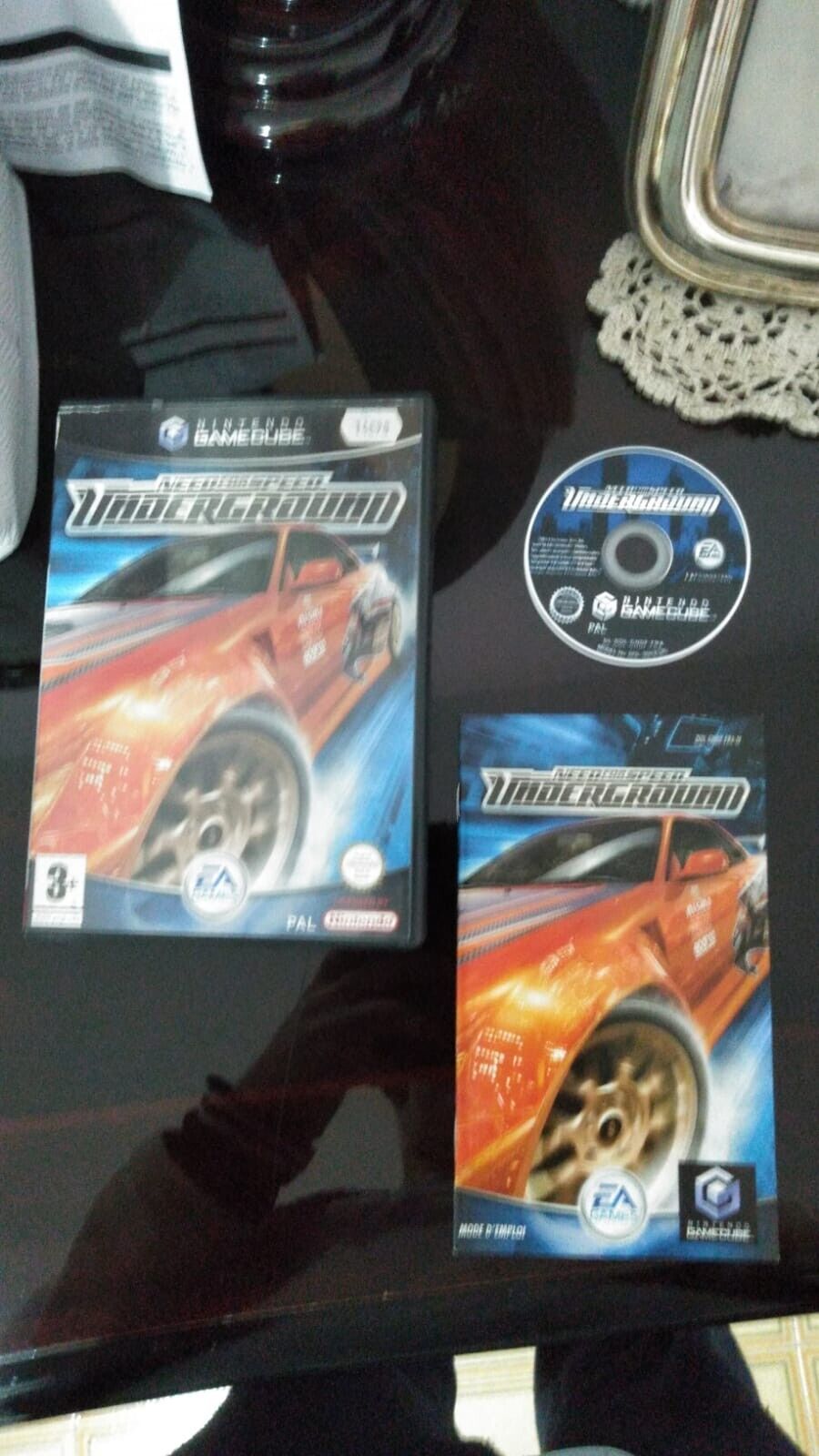 Need for Speed Underground-game cube-pal