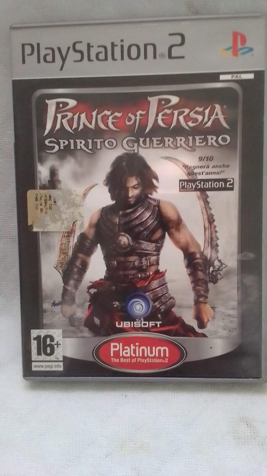Prince of persia-spirito guerriero-ps2-play station 2-pal