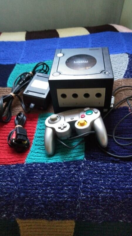 Console-Game Cube-Black-Ntsc-jap