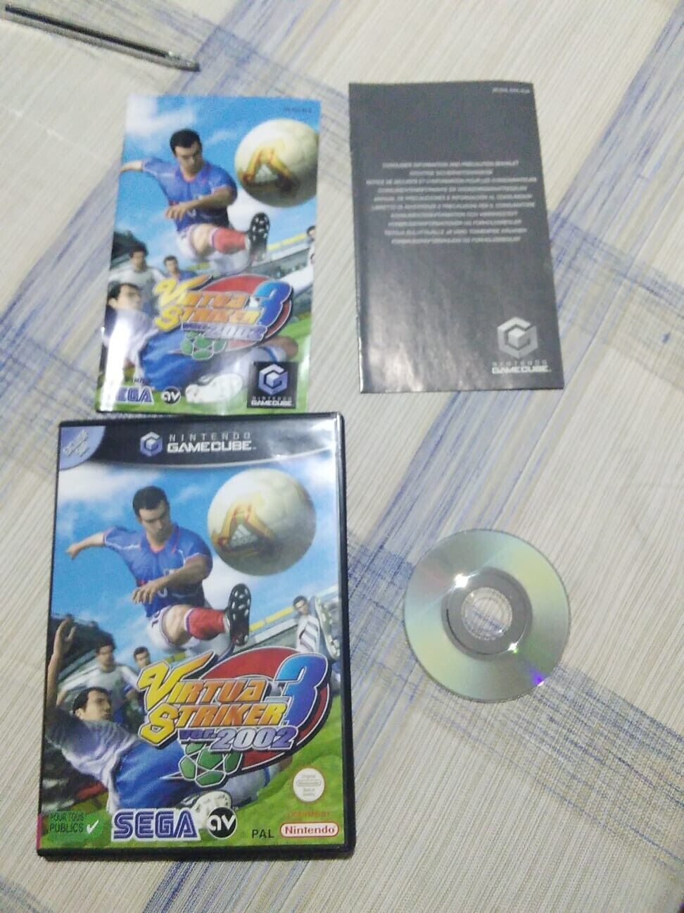 Virtua Striker 3-ver.2002-Game Cube-Pal