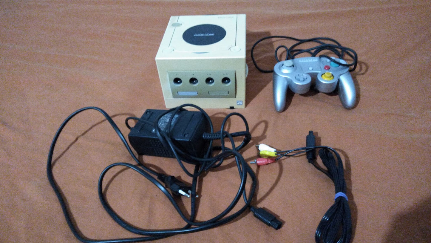 Game Cube-Console-Completa-Bianco-Perla-Pal