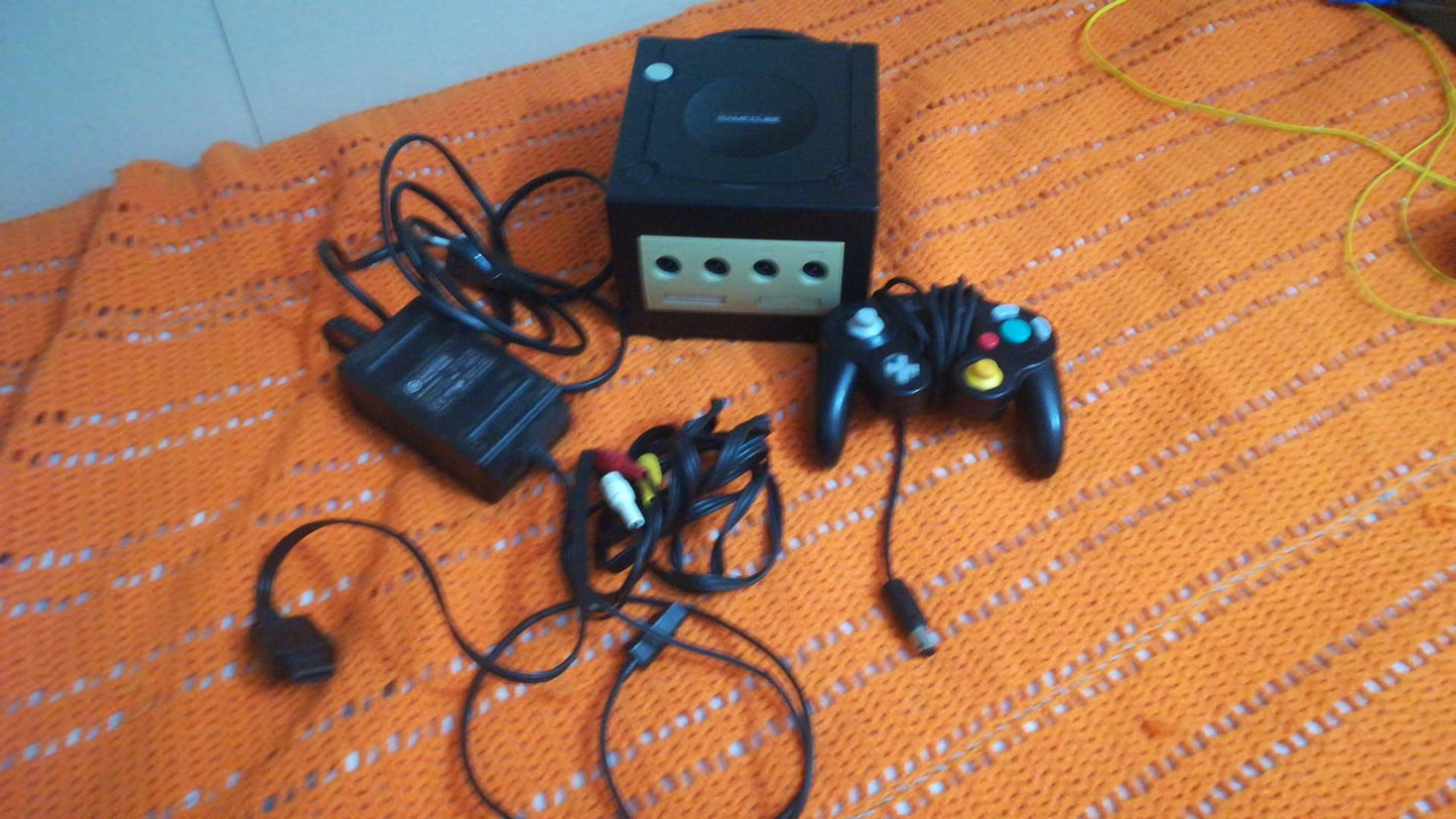 Game Cube-Console-Completa-Nero-Pal