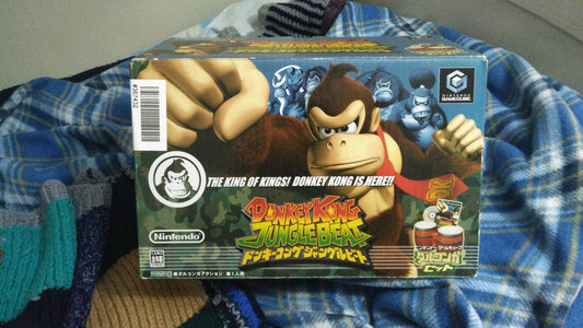 Donkey Kong-Jungle Beat-Game Cube-Drum-Bongo-Jap