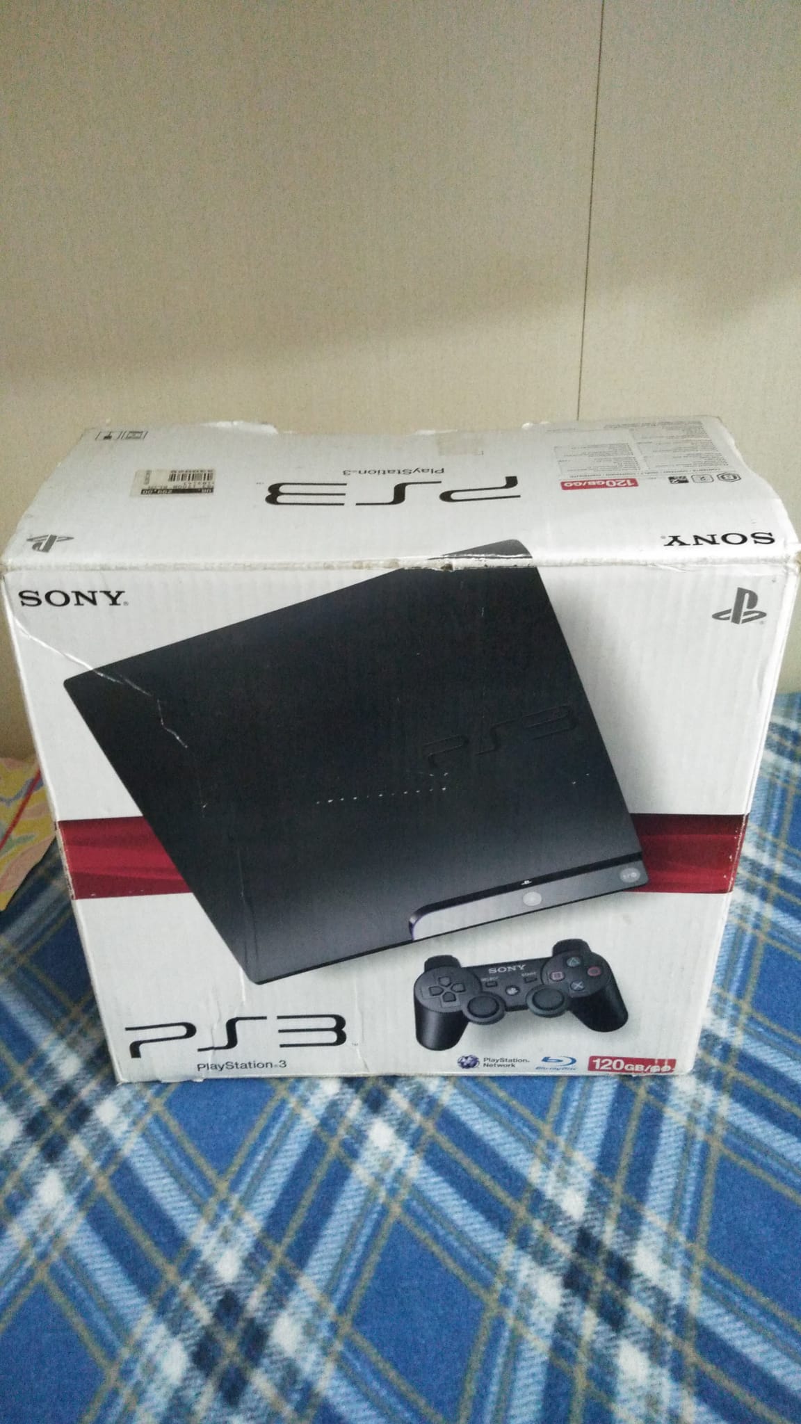 Play Station 3-Ps3-Slim-Boxed-boxata