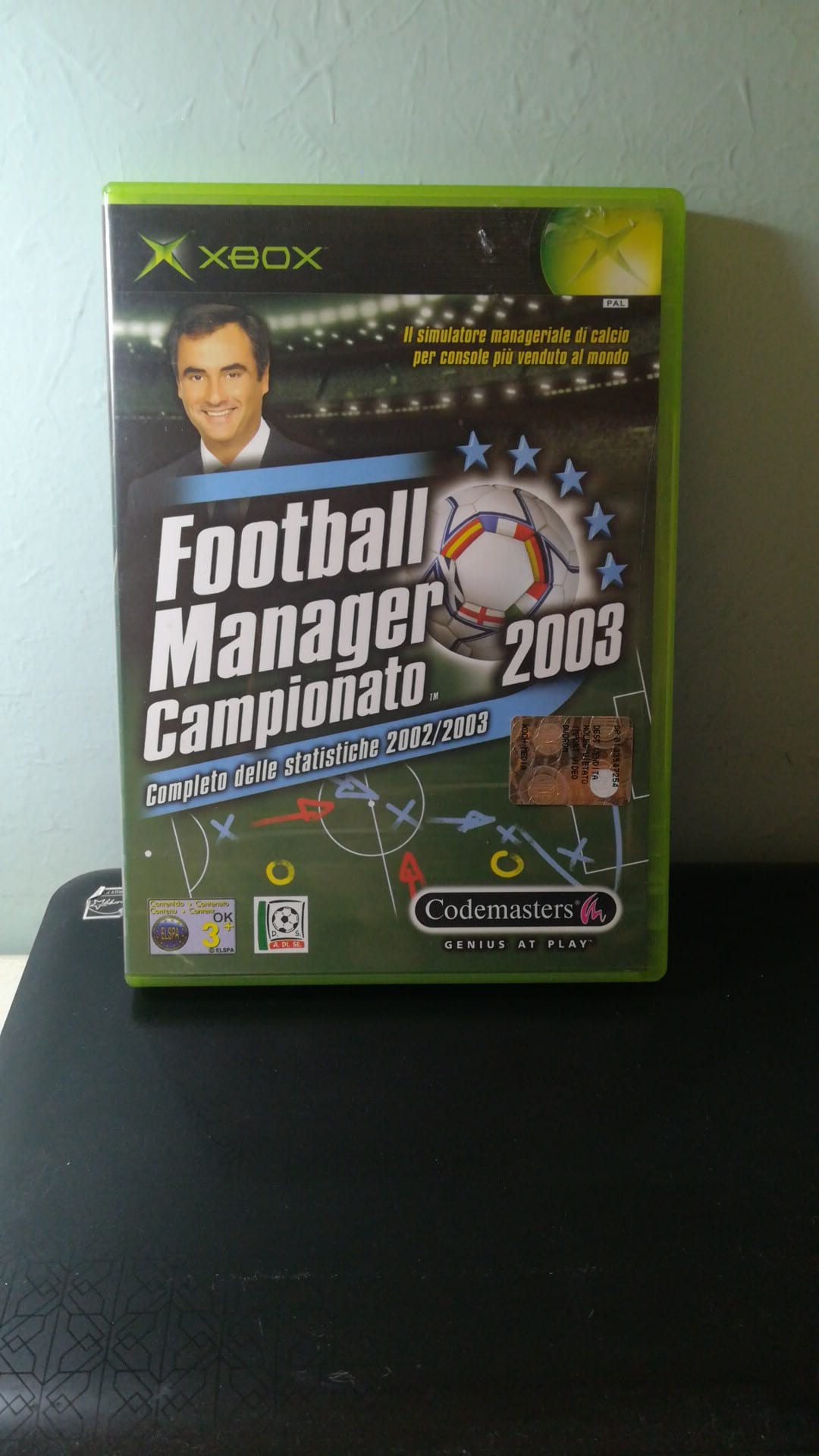 Football Manager-Campionato 2003-Xbox-Pal