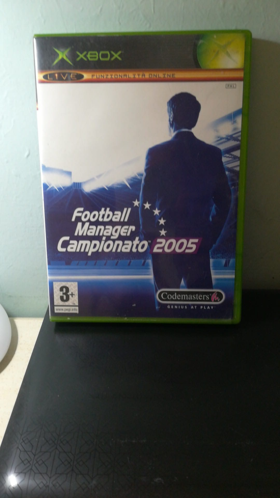 Football Manager-Campionato 2005-Xbox-Pal