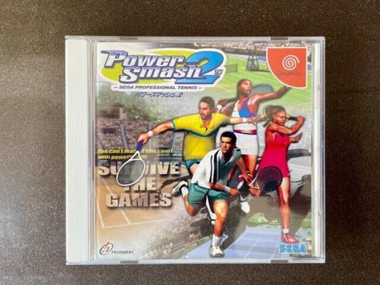 Power Smash 2-Virtua tennis 2-Sega Dreamcast-Ntsc-jap