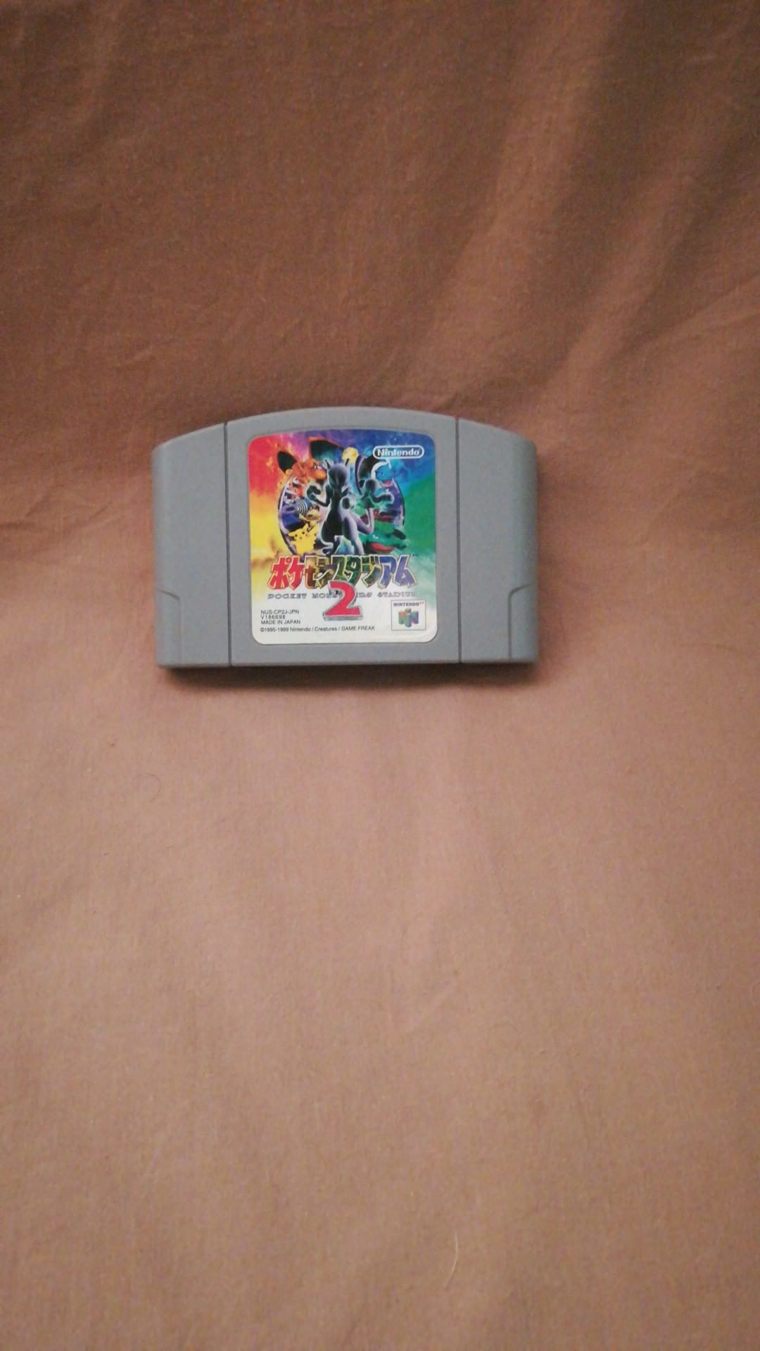 Pokemon-Pocket Monsters 'Stadium 2-Nintendo 64-N64-Ntsc-Jap