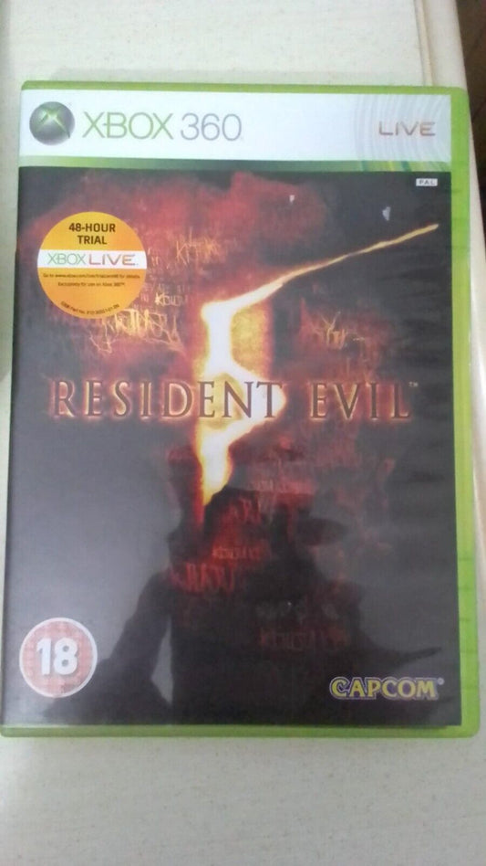 residente evil 5-xbox 360-pal