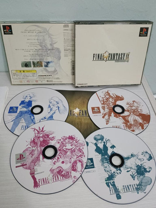 Final Fantasy 9-Ps1-Play Station-Ntsc-Jap
