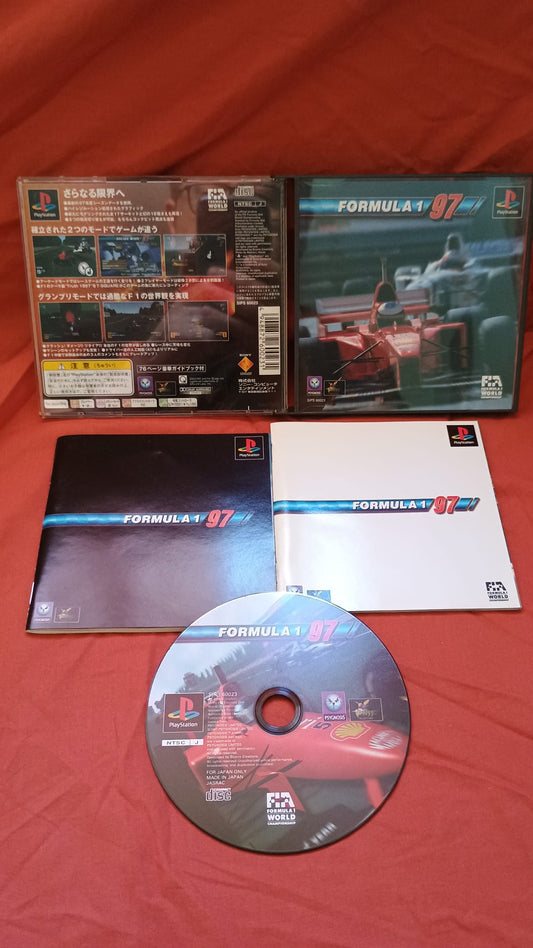 Formula 1-97-Ps1-Play Station-Giapponese