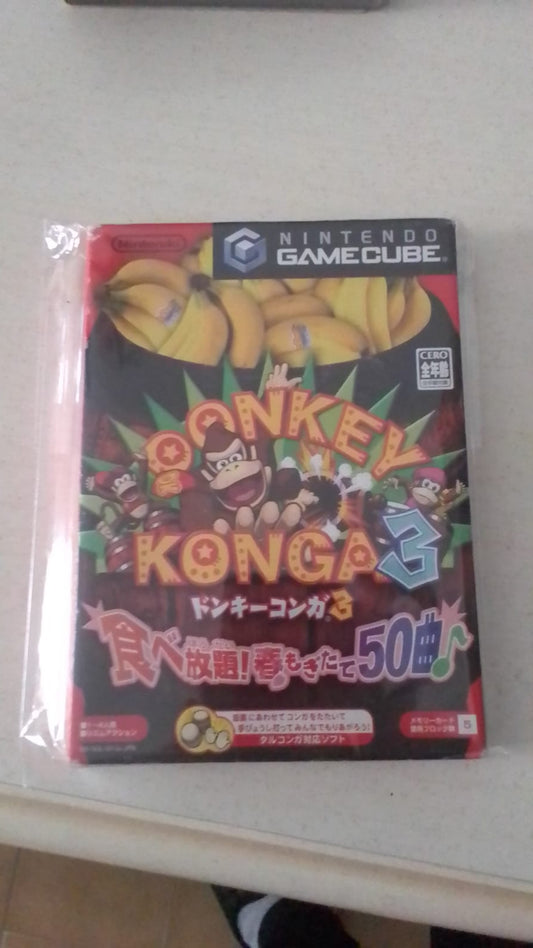 donkey konga 3-Game Cube-jap