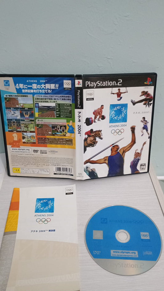 Athens 2004-Ps2-Play Station 2-Giapponese