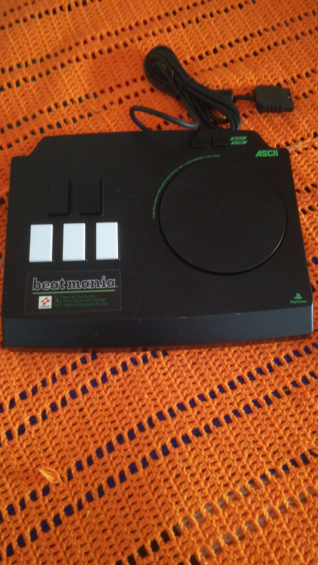 Beatmania-Controller-Ps1-Play Station