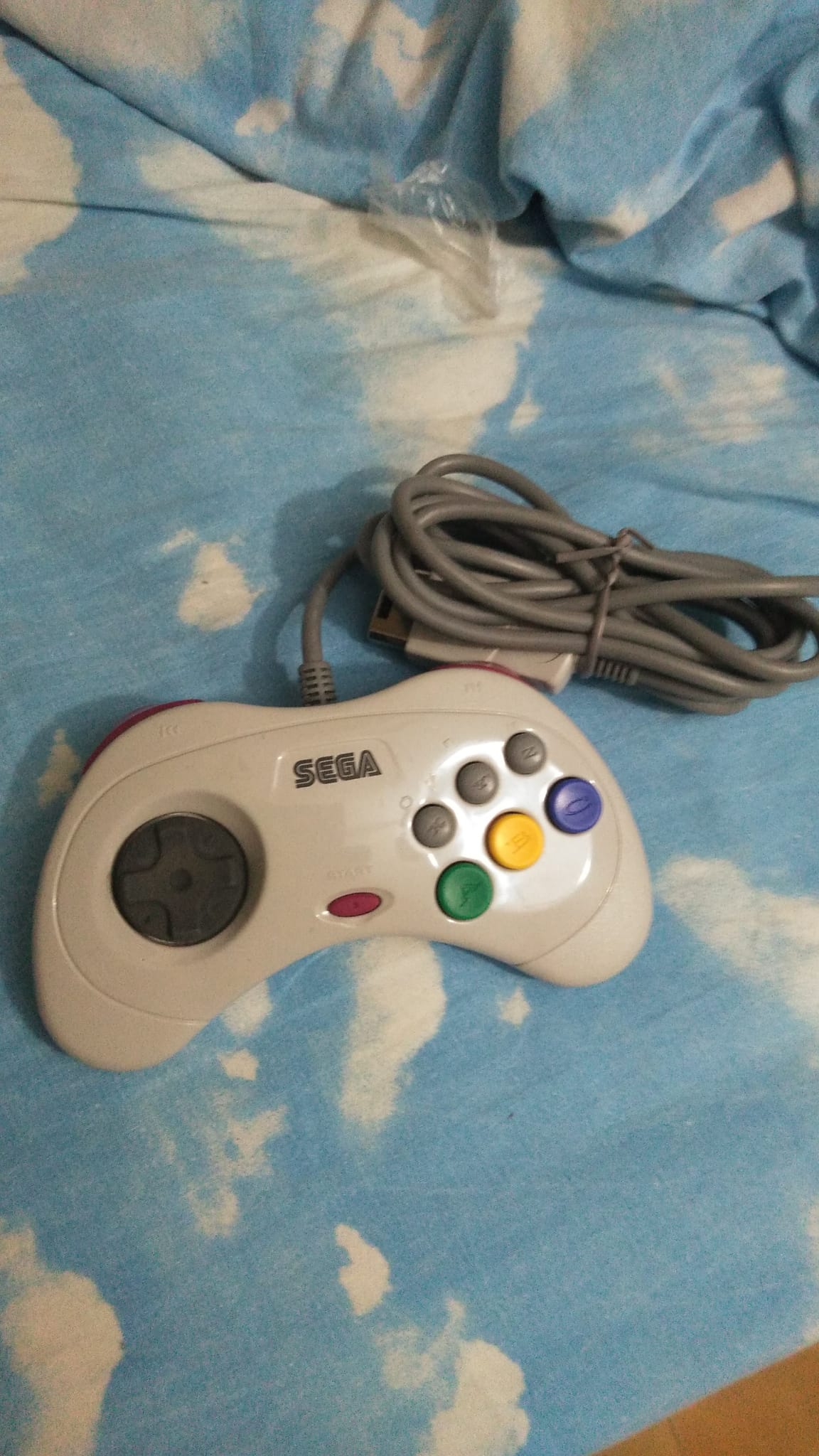 Controller-Joypad-Saturn-Bianco