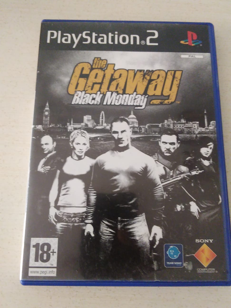 The Getaway-Black Monday-Ps2-pal