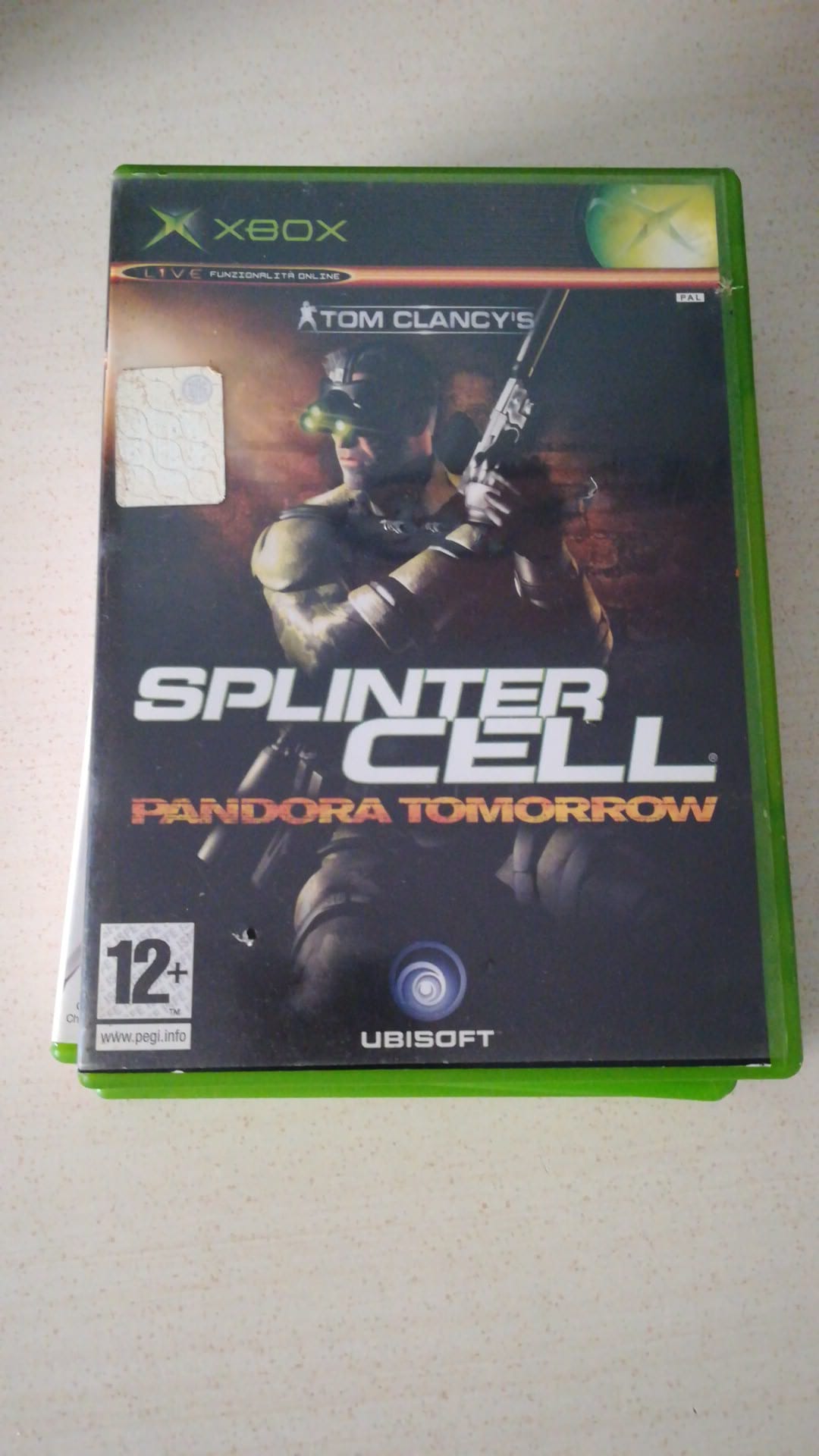 Tom Clancy's-Splinter Cell-Pandora Tomorrow-Xbox-Pal