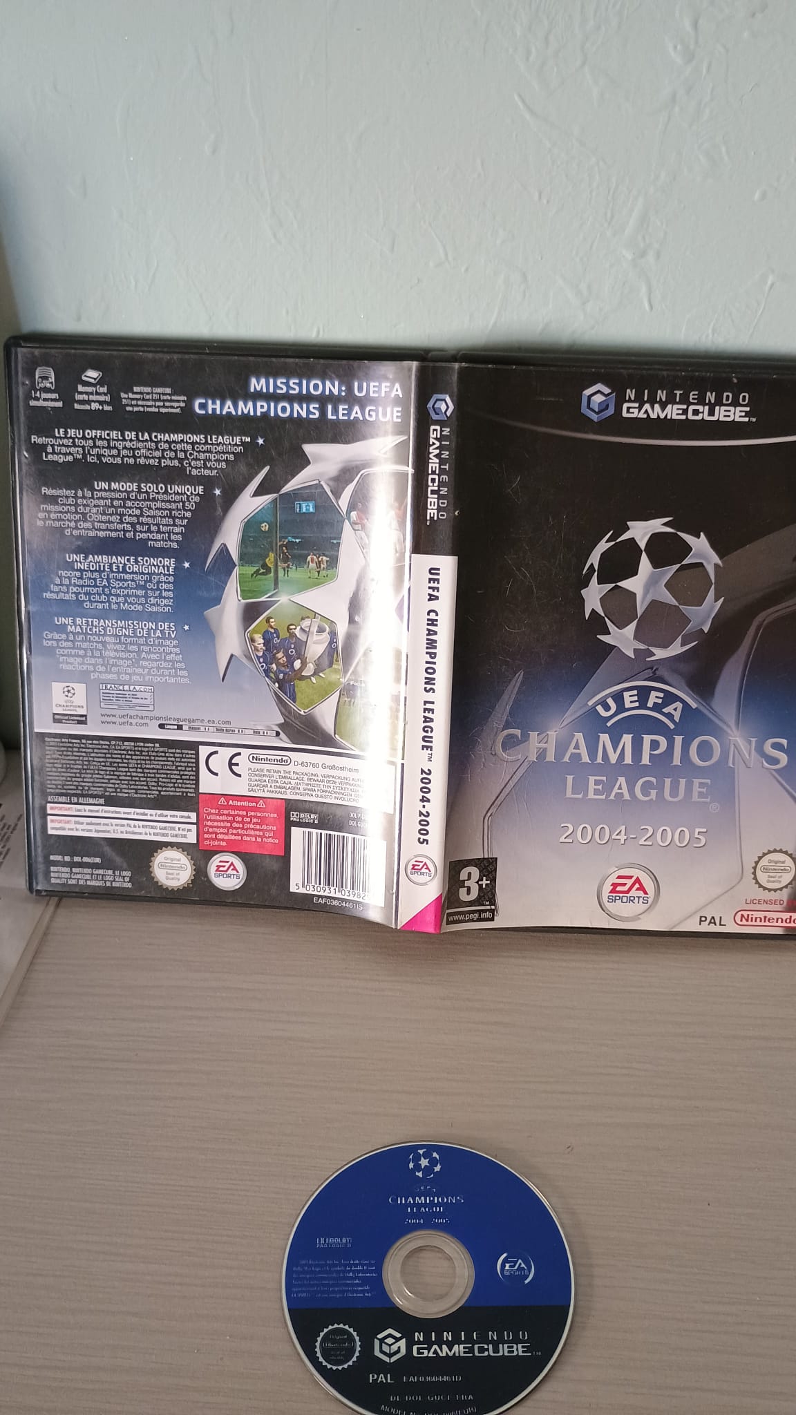 Uefa Champions League-Game Cube-Pal