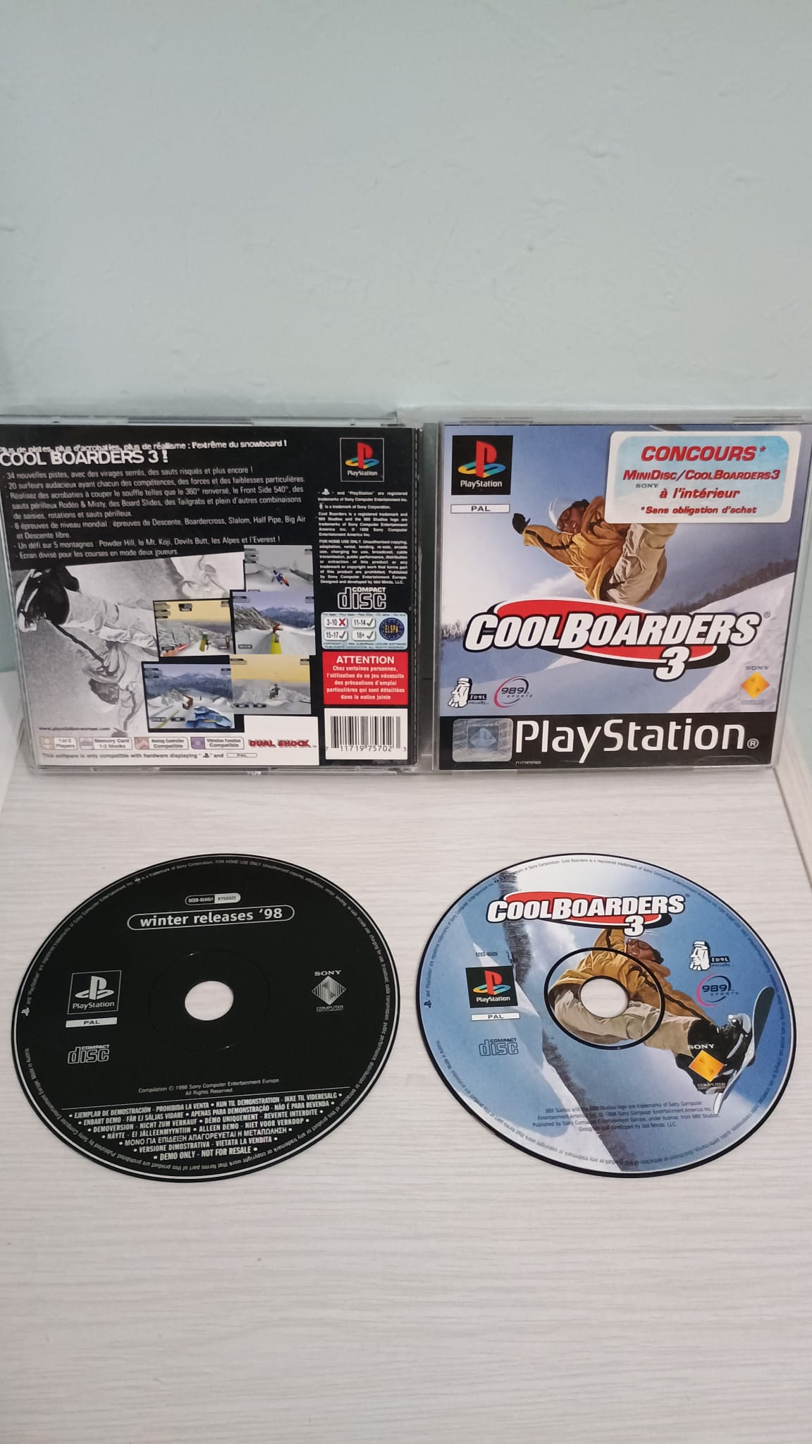 Cool Boarders 3-Ps1-Play Station-Pal