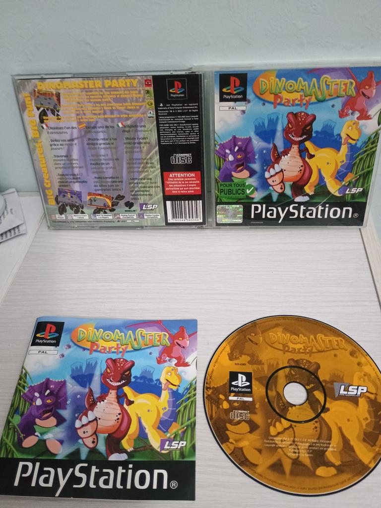 Dinomaster Party-Ps1-Play Station-Pal