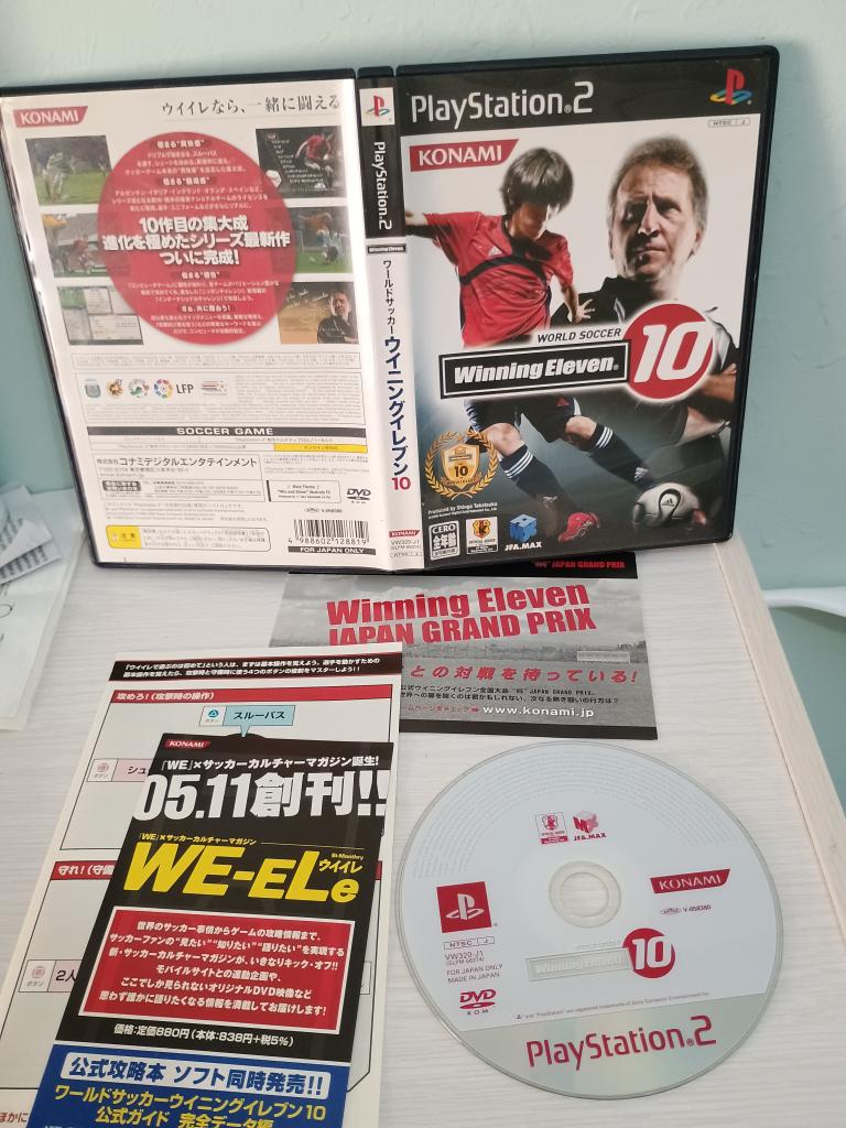 World Soccer Winning Eleven 10-Ps2-Play Station 2-Jap-Giapponese