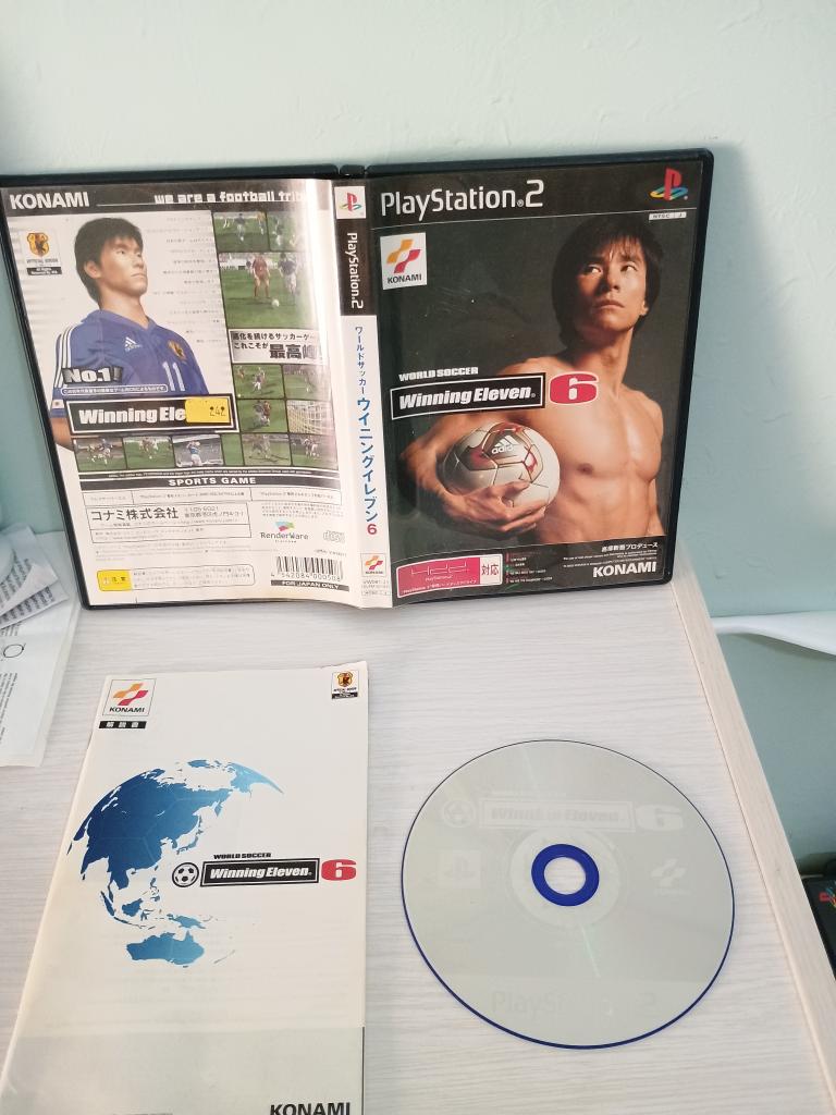 World Soccer Winning Eleven 6-Ps2-Play Station 2-Jap-Giapponese