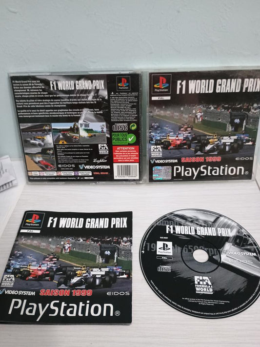 F1 World Grand Prix-Ps1-Play Station-Pal