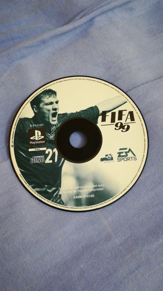 Fifa 99-Ps1-Play Station-Solo Disco