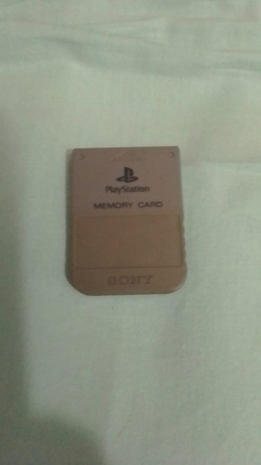 Memory Card-Ps1-Play Station-grigio